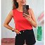 Camiseta Roja Tachas